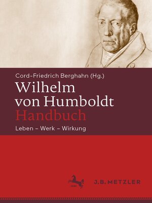 cover image of Wilhelm von Humboldt-Handbuch